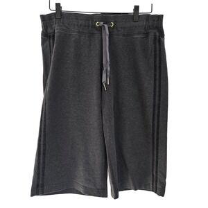 Lululemon Athleisure Sweat Shorts Charcoal Gray Mens Size XL Relaxed Fit